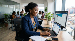 Home recruiter recruiting on linkedin