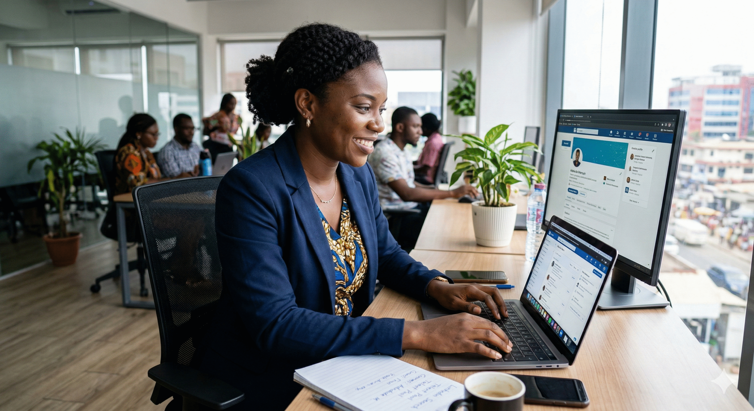 recruiter recruiting on linkedin